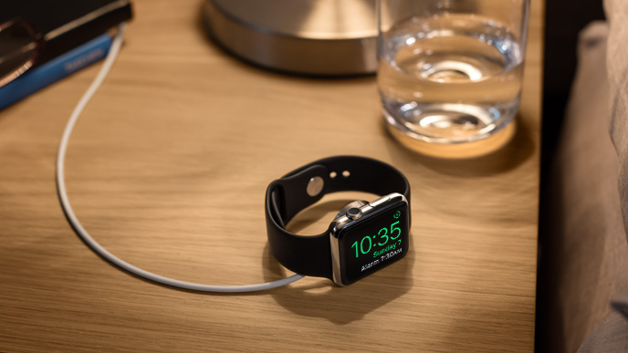 Apple Watch se pone en modo "NightStand" cuando lo dejas cargando 