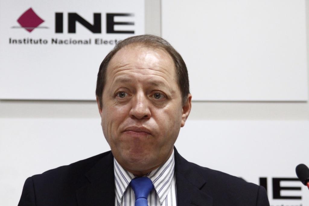 El consejero del INE, Marco Antonio Baños.