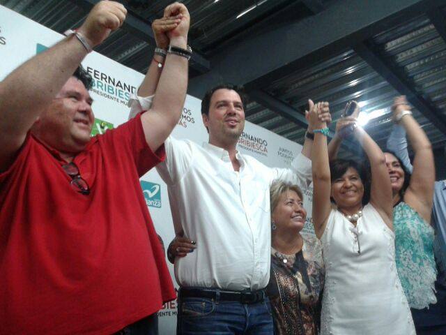 Fernando Bribiesca pidió hacer el conteo de votos. 