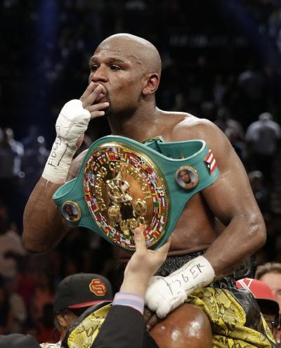 Floyd Mayweather, boxeador estadunidense 