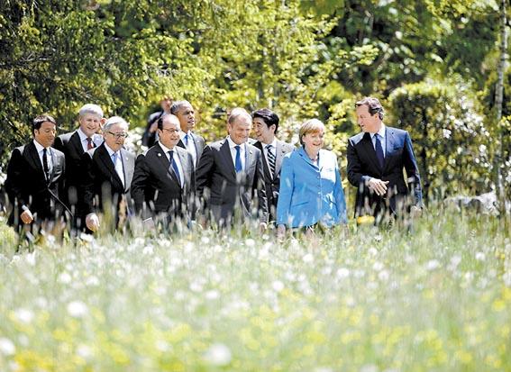 Reunión de líderes del Grupo de los Siete en Alemania. 