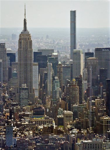 Vista a la Ciudad de Nueva York desde el observatorio del World Trade Center.