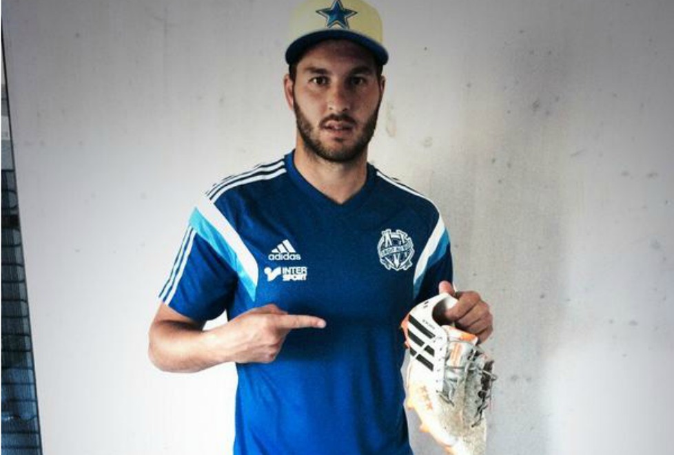André-Pierre Gignac milita en Olympique Marseille de la Ligue 1 de Francia.