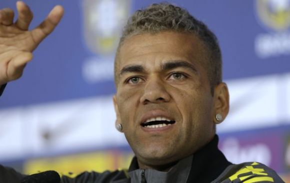 Dani Alves, defensa del Barcelona
