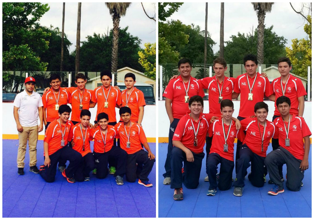 El equipo In Line Hockey de NL (juvenil menor)