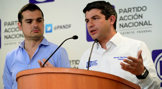 Mauricio Tabe, presidente del PAN en el DF