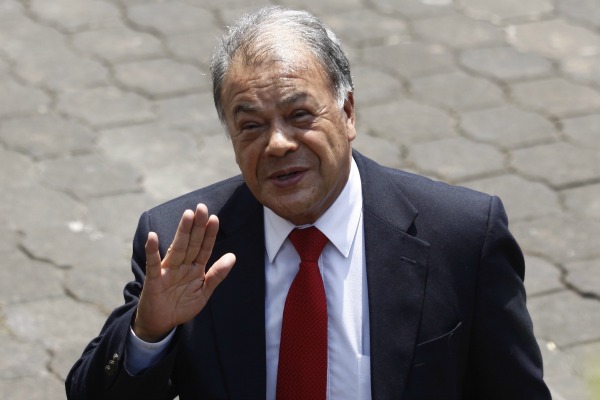 Alberto Anaya, fundador y dirigente del Partido del Trabajo.