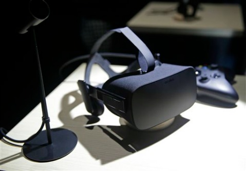 Oculus, el dispositivo de realidad virtual. 