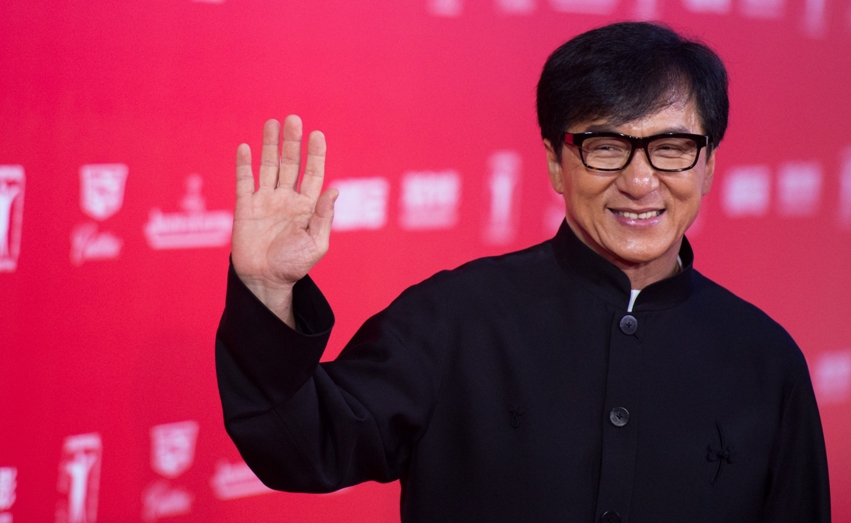 El actor Jackie Chan destacó en el Festival de Cine de Shanghái.