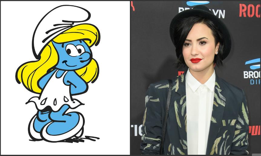 Demi Lovato prestará su voz a Pitufina en la cinta ‘Get Smurfy’.