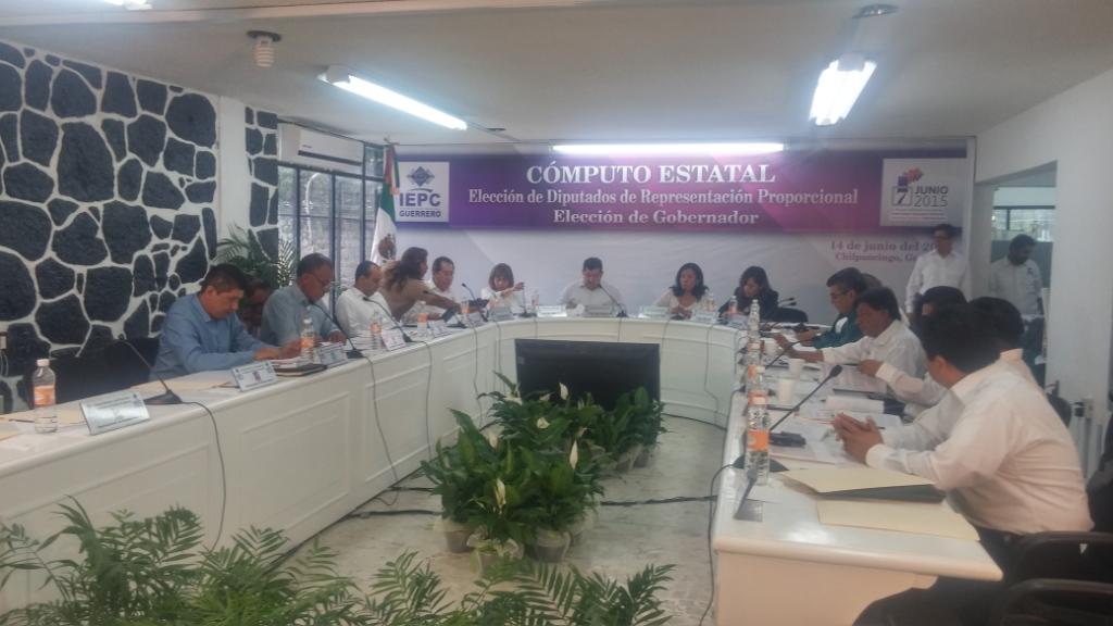 Por la mañana el Consejo General del IEPC sesionó para cerrar la tercera etapa de la elección de alcaldes, diputados locales y gobernador.