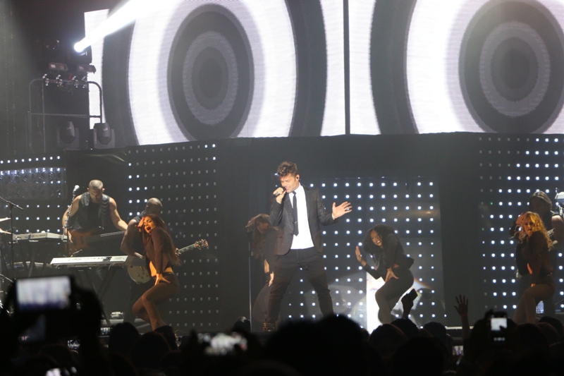 Ricky Martin se presentó en Tampico dentro de su gira "One World Tour".
