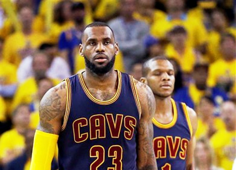 LeBron James, jugador de los Cavs