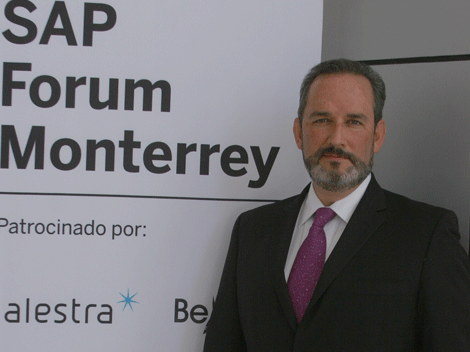 El director de innovación de SAP para Latinoamérica, Desmond Mullarkey participó en el evento SAP Forum.