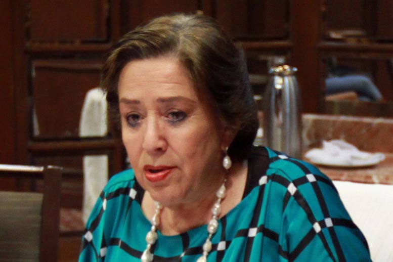 La directora del IEMNL. 