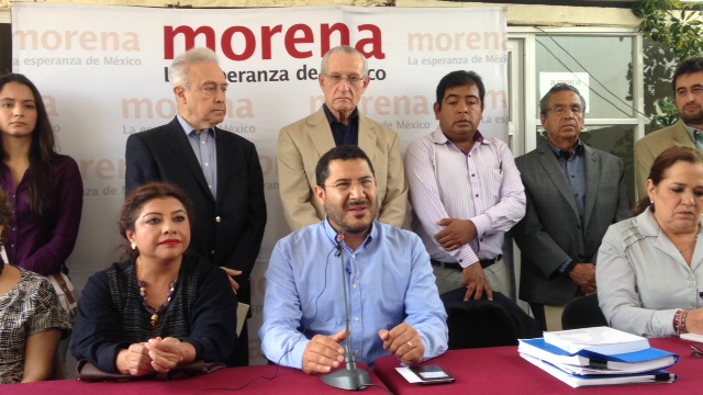 Martí Batres, presidente del CEN de Morena, informó que al cierre del plazo electoral realizaron 9 impugnaciones en jefaturas delegacionales y 10 en d