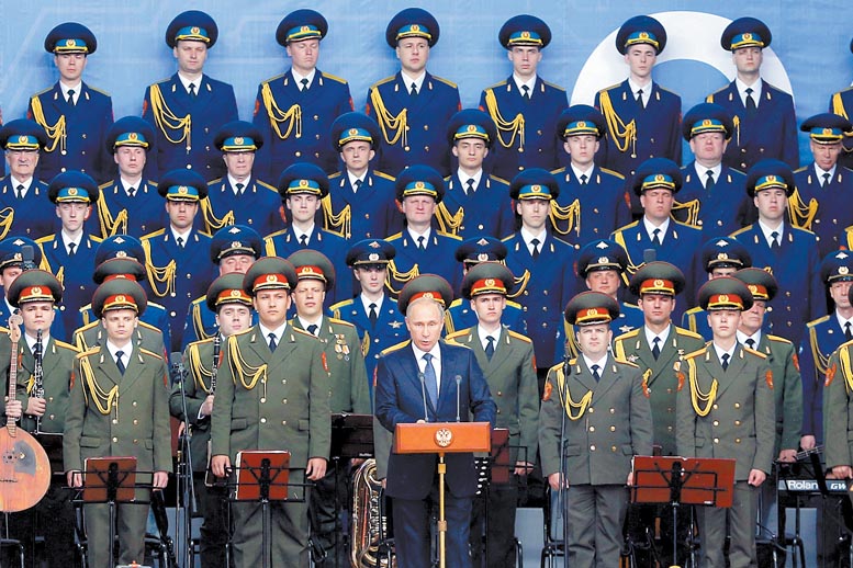 Vladimir Putin describió los proyectiles como “intercontinentales de última generación, capaces de superar cualquier sistema de defensa”.
