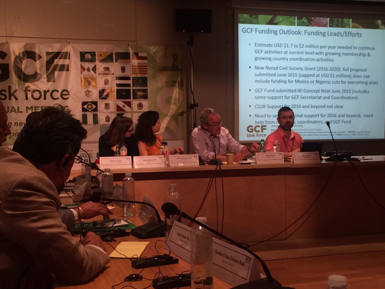 Ayer fue la última sesión del Grupo de Trabajo de Gobernadores sobre Clima y Bosques 