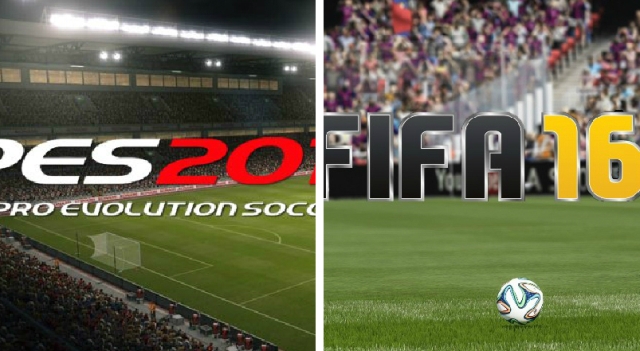 PES 2016 Y FIFA 16 pelean por ser el mejor videojuego de futbol