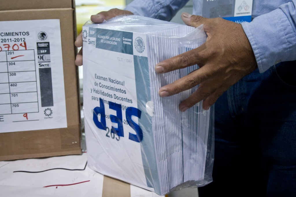 La SEP detalló que en los otros 30 estados se aplica el examen de manera normal.