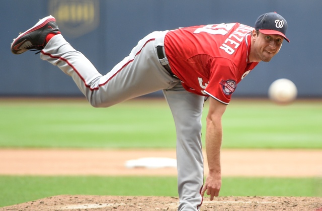 Max Scherzer, pitcher de los Nationals, logró un NO-NO