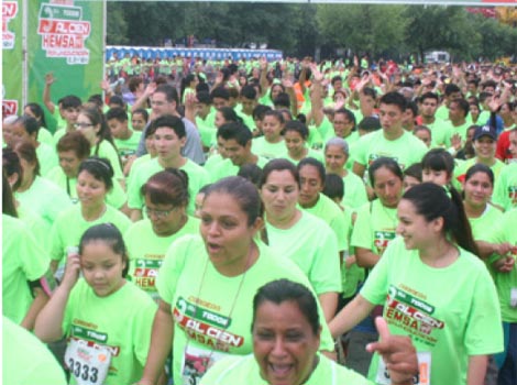 Evento fue en parque Río La Silla.