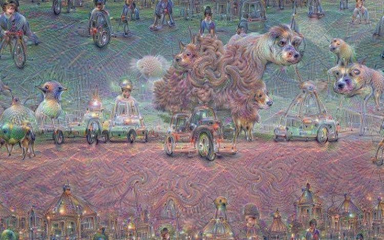 Esto es lo que pasa cuando le pides a una computadora que encuentre figuras en un paisaje que no están ahí