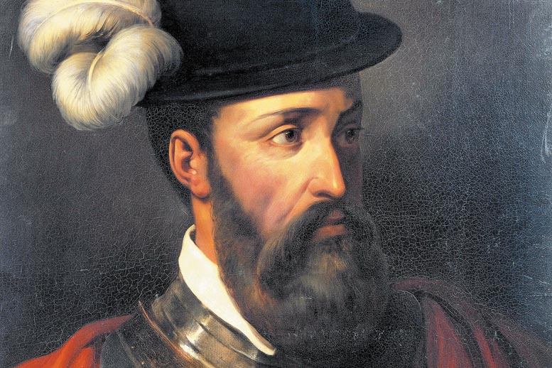 Retrato de Pizarro.