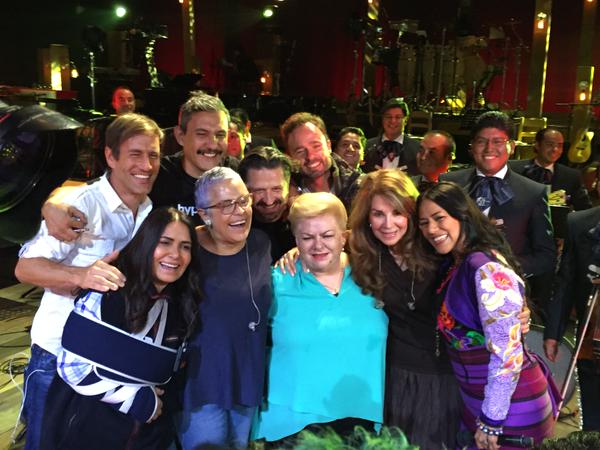 Guadalupe Pineda, Eugenia León, Tania Libertad y Paquita la del Barrio.  