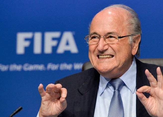 Joseph Blatter, ex titular de la FIFA 