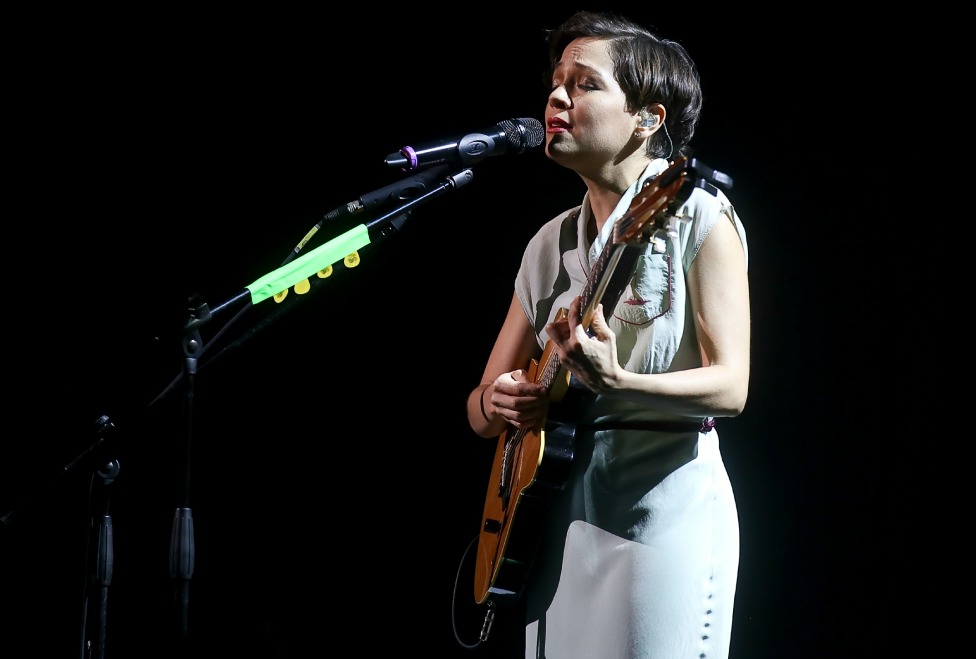 Natalia Lafourcade presentó Hasta la raíz en el teatro Diana 