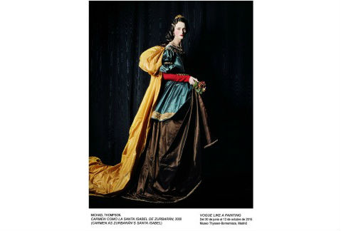 Se exponen fotografías que Annie Leibovitz o Mario Testino hay tomado para Vogue.