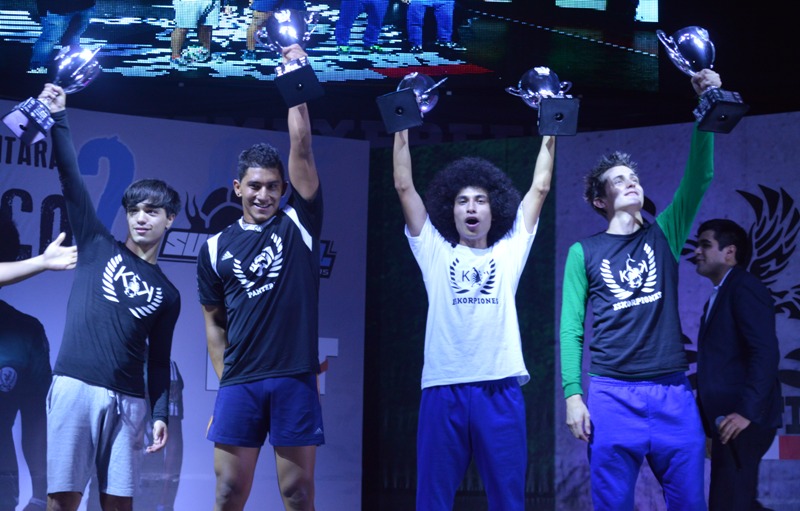 Los nuevos integrantres de la Selección Mexicana de Freestyle.