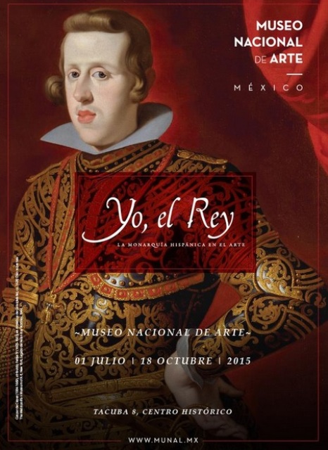 A partir de mañana, el Museo Nacional de Arte (Munal) tendrá la exposición "Yo, el Rey. La Monarquía Hispánica en el arte", la cual reúne 200 piezas p