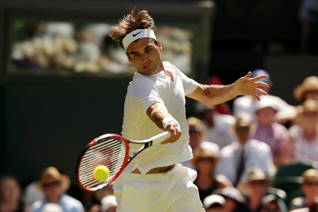 Roger Federer, avanzó sin complicaciones a la segunda ronda de Wimbledon 