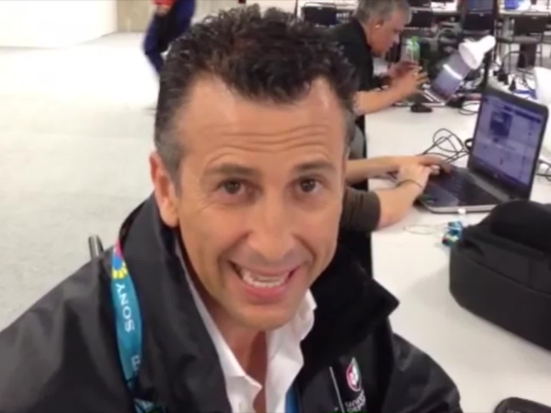 Félix Fernández, ex futbolista, y actual analista deportivo en Univisión Sports  