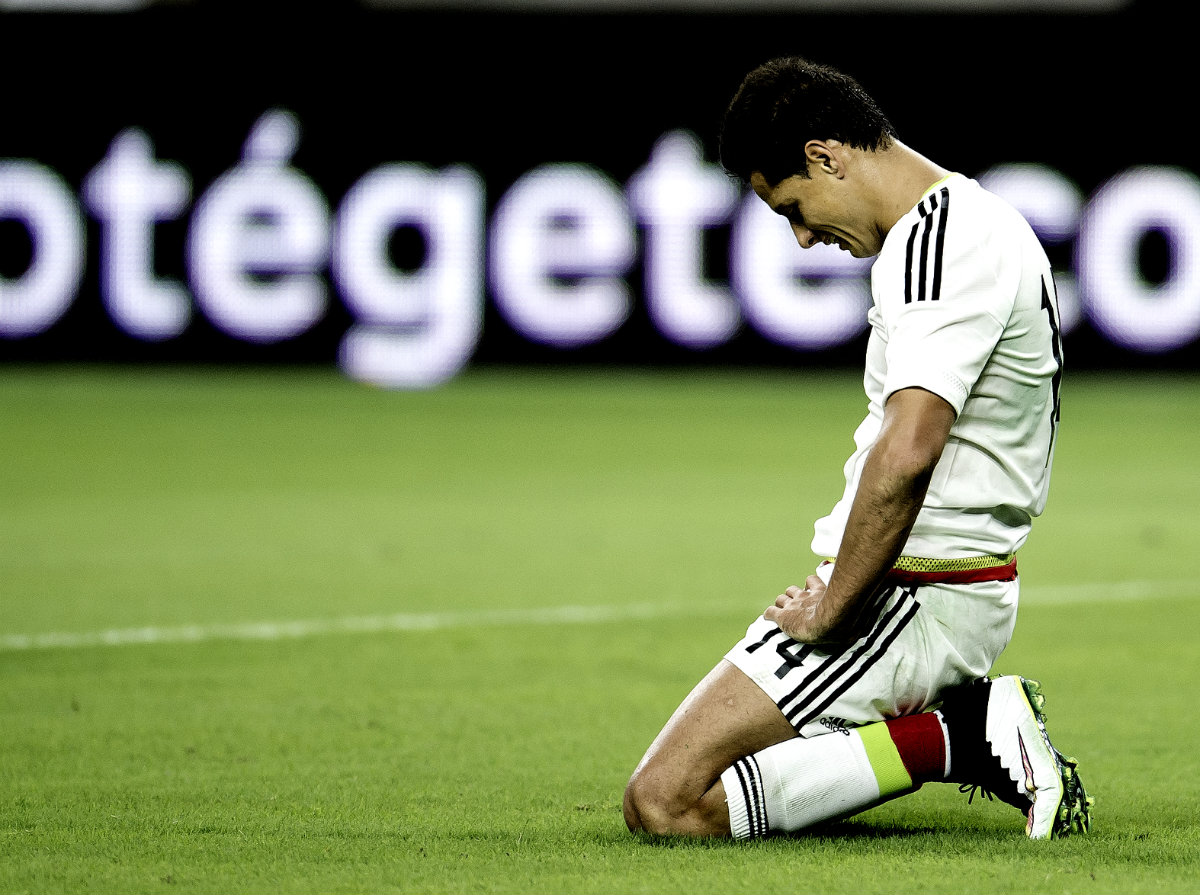 Javier Hernández, adiós Copa Oro 2015 