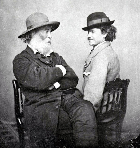 El poeta Walt Whitman.