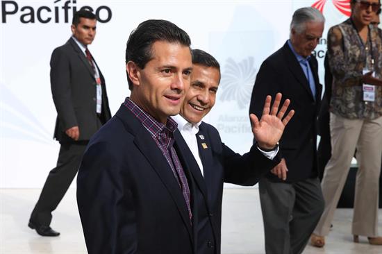 Enrique Peña Nieto y Ollanta Humala.