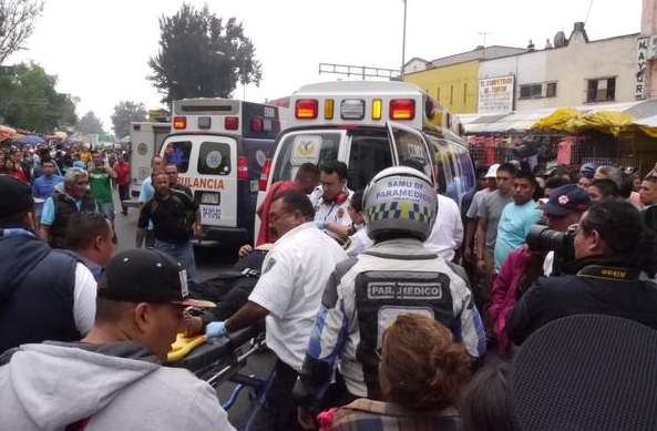 Los cuatro lesionados fueron trasladados a diversos hospitales.