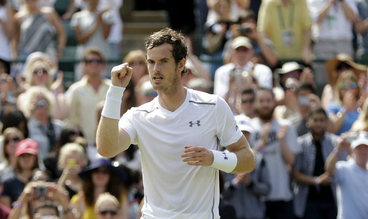 Murray celebra su pase a la tercera ronda 