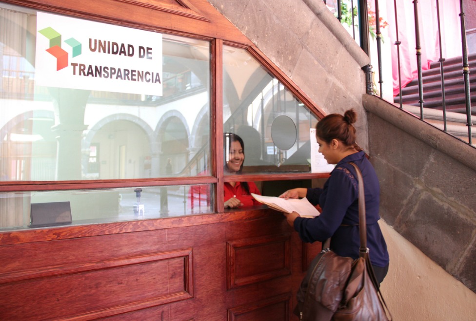 En los Ayuntamientos hay unidades de transparencia que se encargan de recolectar información
