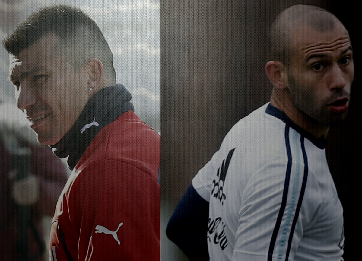 Medel - Mascherano, los jefes 