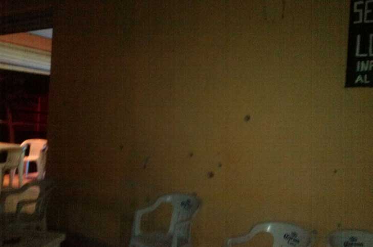 De acuerdo a las primeras investigaciones se sabe que ayer aproximadamente a las 22:00 horas se registró el ataque. 