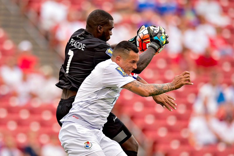 Johnny Placide, guardameta de Haití