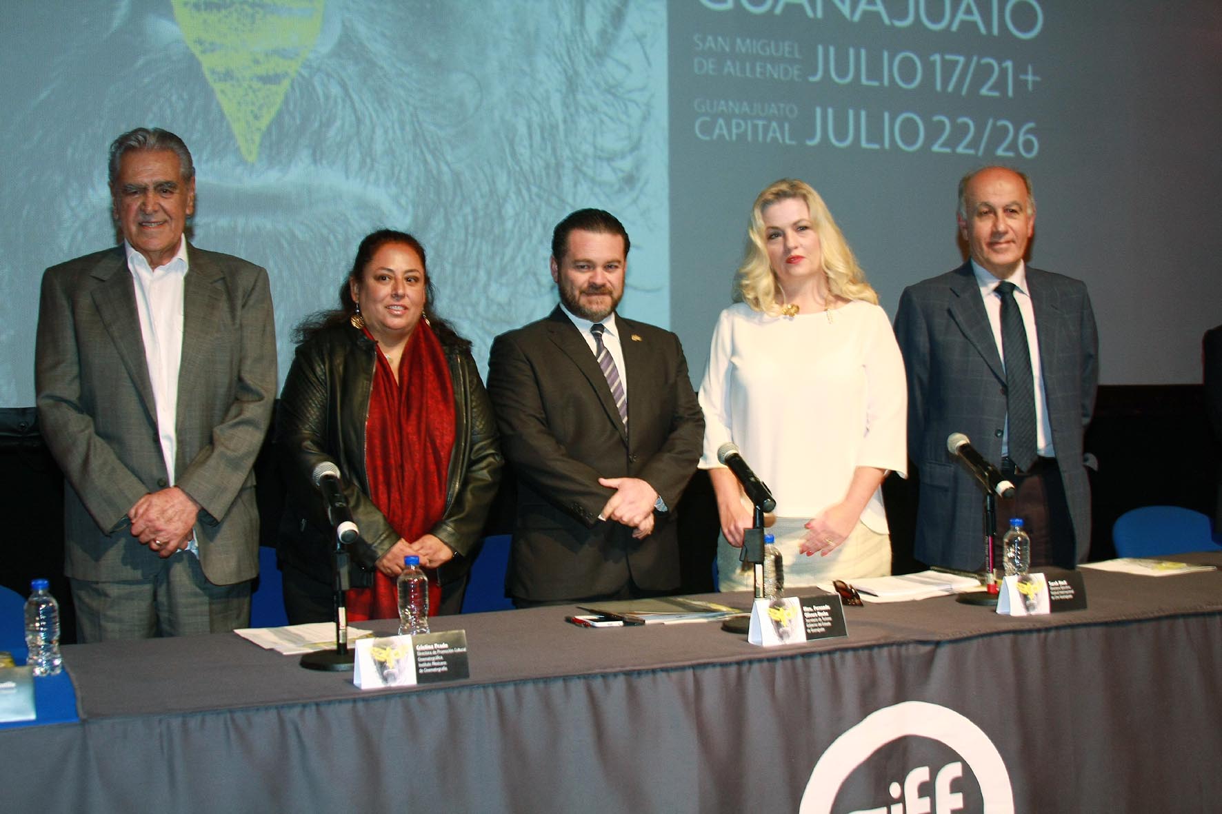 Sara Hoch presentó la programación del encuentro cinematográfico.