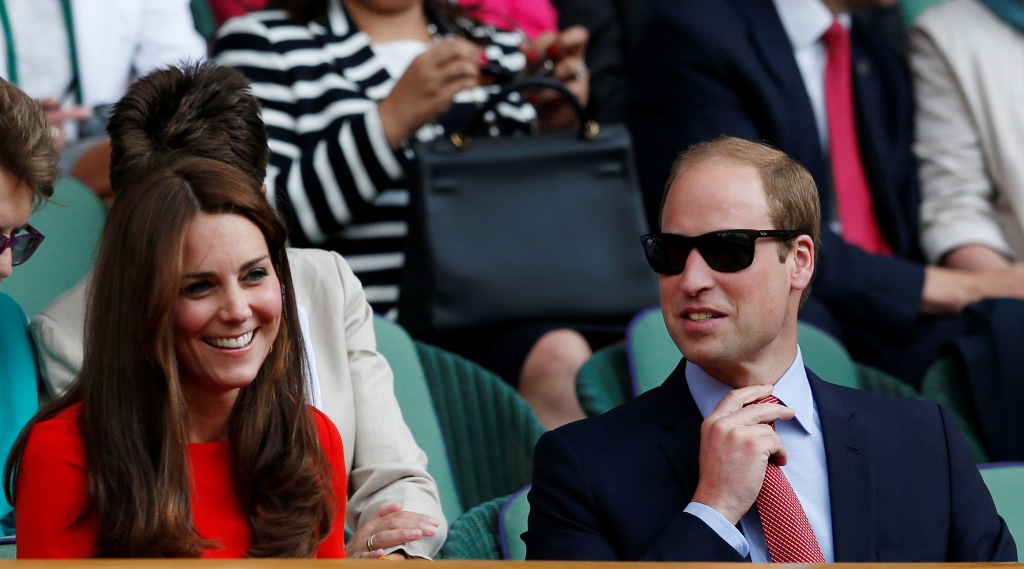 La duquesa Catherine y el príncipe William visitaron el césped de Wimbledon