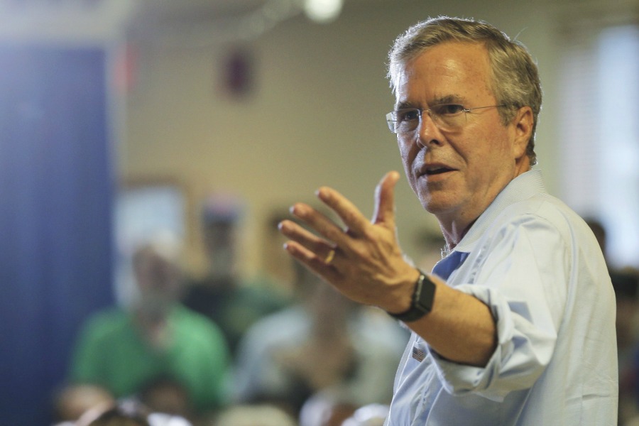 Jeb Bush, precandidato republicano a la presidencia de EU.