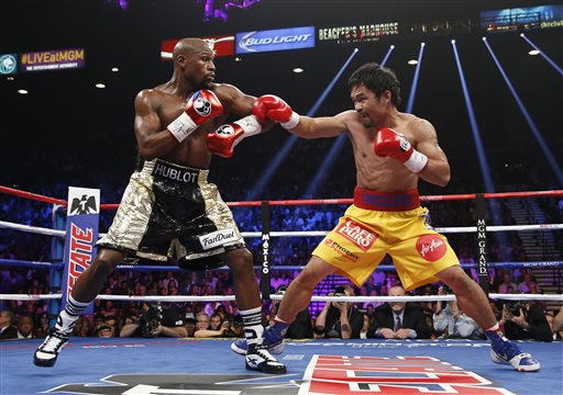 La 'Pelea del Siglo' entre Mayweather y Pacquiao 