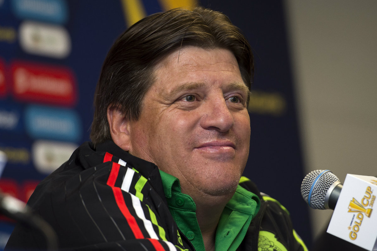 Miguel Herrera, técnico de la selección mexicana